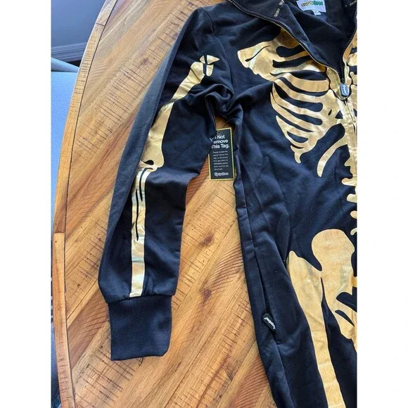 Tipsy Elves Gold Skeleton Costume - Picture 12 of 12